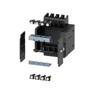 Siemens 3VA9124-0KD00, Sentron 3VA, 3VA20-3VA22 4 Kutuplu Kompakt Şalterler için Çekmeceli Şalter Dönüşüm Komple Kiti