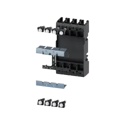 Siemens 3VA9124-0KP00, Sentron 3VA, 3VA20-3VA22 4 Kutuplu Kompakt Şalterler için Soketli Şalter Dönüşüm Komple Kiti