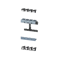 Siemens 3VA9124-0KP10, Sentron 3VA, 3VA20-3VA22 4 Kutuplu Kompakt Şalterler için Soketli Şalter Bıçaklı Kontak Dönüşüm Kiti