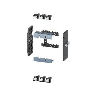 Siemens 3VA9213-0KD10, Sentron 3VA, 3VA12 3 Kutuplu Kompakt Şalterler için Çekmeceli Şalter Bıçaklı Kontak Dönüşüm Kiti