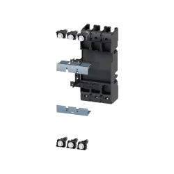 Siemens 3VA9213-0KP00, Sentron 3VA, 3VA12 3 Kutuplu Kompakt Şalterler için Soketli Şalter Dönüşüm Komple Kiti
