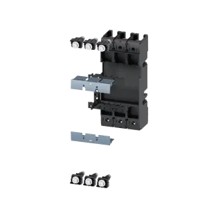 Siemens 3VA9213-0KP00, Sentron 3VA, 3VA12 3 Kutuplu Kompakt Şalterler için Soketli Şalter Dönüşüm Komple Kiti