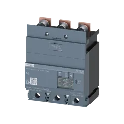 Siemens 3VA9213-0RL20, Sentron 3VA, 3VA1 250 Amper 3 Kutuplu Kompakt Şalterler için RCD520 Toprak Kaçağı Koruma Modülü, 30mA-5A, Tip A