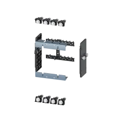 Siemens 3VA9214-0KD10, Sentron 3VA, 3VA12 4 Kutuplu Kompakt Şalterler için Çekmeceli Şalter Bıçaklı Kontak Dönüşüm Kiti