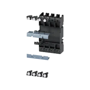 Siemens 3VA9214-0KP00, Sentron 3VA, 3VA12 4 Kutuplu Kompakt Şalterler için Soketli Şalter Dönüşüm Komple Kiti
