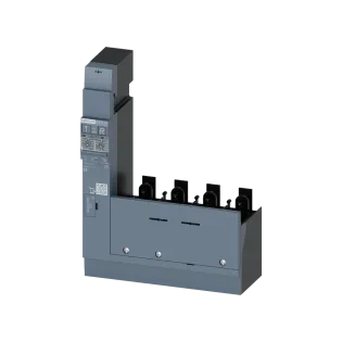 Siemens 3VA9214-0RS20, Sentron 3VA, 3VA1 250 Amper 4 Kutuplu Kompakt Şalterler için RCD510 Toprak Kaçağı Koruma Modülü, 30mA-5A, Tip A
