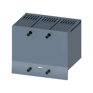 Siemens 3VA9221-0WF30, Sentron 3VA, 3VA21-3VA22 3 Kutuplu Sabit Kompakt Şalterler için Uzun Terminal Koruyucu