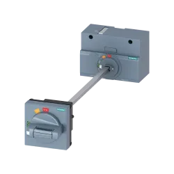 Siemens 3VA9257-0FK21, Sentron 3VA, 3VA12 Kompakt Şalterler için Uzatmalı Kumanda Kolu Kiti, Gri, IP30