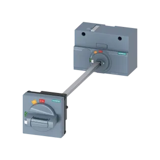 Siemens 3VA9257-0FK21, Sentron 3VA, 3VA12 Kompakt Şalterler için Uzatmalı Kumanda Kolu Kiti, Gri, IP30
