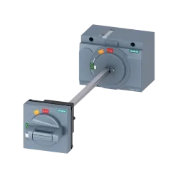 Siemens 3VA9267-0FK21, Sentron 3VA, 3VA21-3VA22 Kompakt Şalterler için Uzatmalı Kumanda Kolu Kiti, Gri, IP30