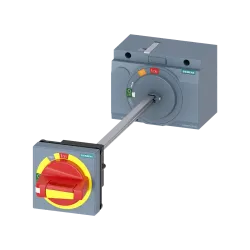 Siemens 3VA9267-0FK25, Sentron 3VA, 3VA21-3VA22 Kompakt Şalterler için Uzatmalı Kumanda Kolu Kiti, Sarı-Kırmızı, IP30