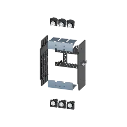 Siemens 3VA9323-0KD10, Sentron 3VA, 3VA13-3VA14 ve 3VA23-3VA24 3 Kutuplu Kompakt Şalterler için Çekmeceli Şalter Bıçaklı Kontak Dönüşüm Kiti