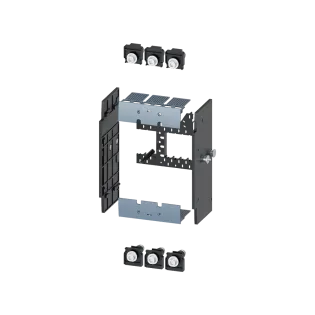 Siemens 3VA9323-0KD10, Sentron 3VA, 3VA13-3VA14 ve 3VA23-3VA24 3 Kutuplu Kompakt Şalterler için Çekmeceli Şalter Bıçaklı Kontak Dönüşüm Kiti