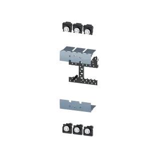 Siemens 3VA9323-0KP10, Sentron 3VA, 3VA13-3VA14 ve 3VA23-3VA24 3 Kutuplu Kompakt Şalterler için Soketli Şalter Bıçaklı Kontak Dönüşüm Kiti