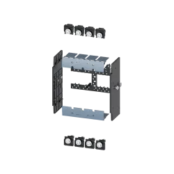 Siemens 3VA9324-0KD10, Sentron 3VA, 3VA13-3VA14 ve 3VA23-3VA24 4 Kutuplu Kompakt Şalterler için Çekmeceli Şalter Bıçaklı Kontak Dönüşüm Kiti