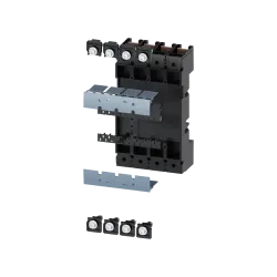 Siemens 3VA9324-0KP00, Sentron 3VA, 3VA13-3VA14 ve 3VA23-3VA24 4 Kutuplu Kompakt Şalterler için Soketli Şalter Dönüşüm Komple Kiti