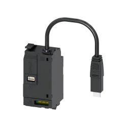 Siemens 3VA9387-0TB10, Sentron 3VA, 3VA23-3VA25 Kompakt Şalterler için COM060 Haberleşme Modülü, LCD Ekranlı