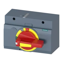 Siemens 3VA9467-0EK15, Sentron 3VA, 3VA13-3VA14 ve 3VA23-3VA24 Kompakt Şalterler için Doğrudan Kumanda Kolu Kiti, Sarı-Kırmızı, IP30