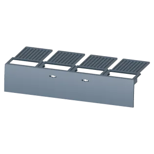 Siemens 3VA9481-0WD40, Sentron 3VA, 3VA13-3VA14 ve 3VA23-3VA24 4 Kutuplu Sabit Kompakt Şalterler için Standart Terminal Koruyucu