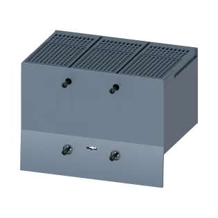 Siemens 3VA9481-0WF30, Sentron 3VA, 3VA13-3VA14 ve 3VA23-3VA24 3 Kutuplu Sabit Kompakt Şalterler için Uzun Terminal Koruyucu