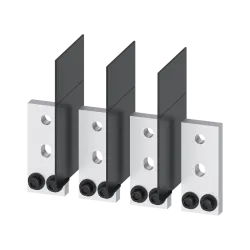 Siemens 3VA9604-0QB00, Sentron 3VA, 3VA15 ve 3VA25 4 Kutuplu Kompakt Şalterler için Bara Bağlantı Parçası Seti, 4 Bara ve 3 Faz Ayırıcı Plaka