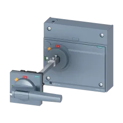 Siemens 3VA9687-0FK21, Sentron 3VA, 3VA15-3VA26 Kompakt Şalterler için Uzatmalı Kumanda Kolu Kiti, Gri, IP30