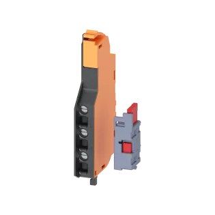 Siemens 3VA9988-0AB32, Sentron 3VA, 3VA11-3VA15 Kompakt Şalterler için SAS Kısa Devre Alarm Kontağı, 1 K/A