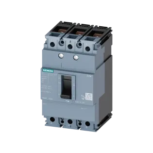 Siemens 3VM1116-3ED32-0AA0, Sentron 3VM, 160 Amper, 3 Kutuplu, 25 kA, Kompakt Şalter, 3VM11, TM210