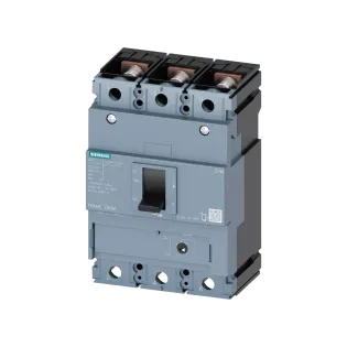 Siemens 3VM1220-5MH32-0AA0, Sentron 3VM, 200 Amper, 3 Kutuplu, 55 kA, Manyetik Kompakt Şalter, 3VM12, TM120M