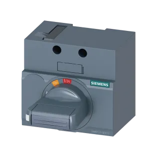 Siemens 3VM9117-0EK11, Sentron 3VM, 3VM10 Kompakt Şalterler için Doğrudan Kumanda Kolu Kiti, Standart, Gri, IP30