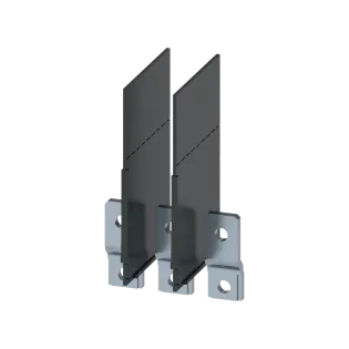 Siemens 3VM9153-0QB00, Sentron 3VM, 3VM10-3VM11 3 Kutuplu Sabit Kompakt Şalterler için Önden Bara Bağlantı Parçası
