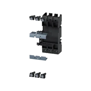 Siemens 3VM9213-0KP00, Sentron 3VM, 3VM12 3 Kutuplu Kompakt Şalterler için Soketli Şalter Dönüşüm Komple Kiti