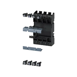 Siemens 3VM9214-0KP00, Sentron 3VM, 3VM12 4 Kutuplu Kompakt Şalterler için Soketli Şalter Dönüşüm Komple Kiti