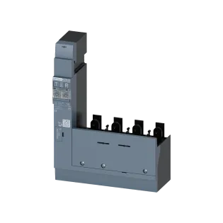 Siemens 3VM9214-0RS20, Sentron 3VM, 3VM12 4 Kutuplu Kompakt Şalterler için RCD210 Toprak Kaçağı Koruma Modülü, 30mA-5A, Tip A