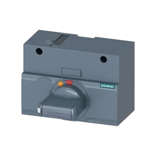 Siemens 3VM9217-0EK11, Sentron 3VM, 3VM12 Kompakt Şalterler için Doğrudan Kumanda Kolu Kiti, Standart, Gri, IP30