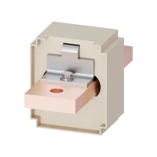 Siemens 3WA9111-0AA31, Sentron 3WA, Açık Tip Güç Şalterleri için Nötr İletkeni Harici Akım Transformatörü, Bakır Bara Bağlantı Parçası ile, Boy I Uyumlu