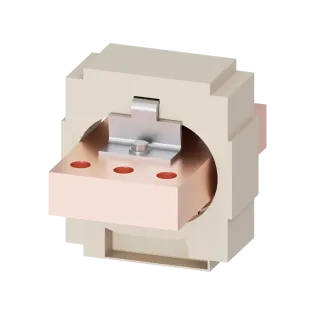 Siemens 3WA9111-0AA32, Sentron 3WA, Açık Tip Güç Şalterleri için Nötr İletkeni Harici Akım Transformatörü, Bakır Bara Bağlantı Parçası ile, Boy II Uyumlu