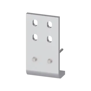 Siemens 3WA9111-0AN21, Sentron 3WA, Çekmeceli Açık Tip Güç Şalterleri için Önden Bara Bağlantı Parçası, Boy II, 2000 Amper’e Kadar