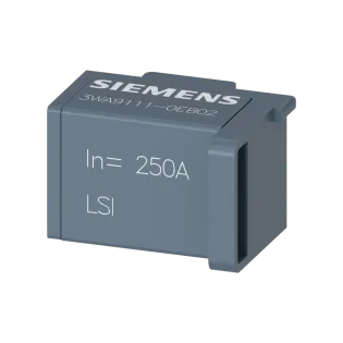 Siemens 3WA9111-0EB02, Sentron 3WA, Açık Tip Güç Şalterleri için Nominal İşletme Akım Modülü, 250 Amper, Boy I-II Uyumlu