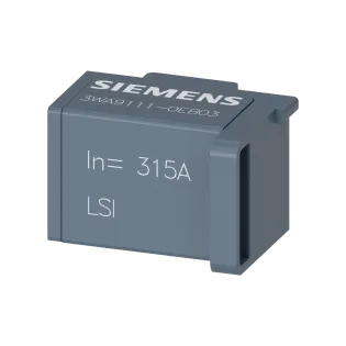 Siemens 3WA9111-0EB03, Sentron 3WA, Açık Tip Güç Şalterleri için Nominal İşletme Akım Modülü, 315 Amper, Boy I-II Uyumlu