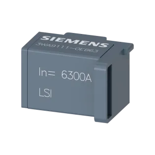 Siemens 3WA9111-0EB63, Sentron 3WA, Açık Tip Güç Şalterleri için Nominal İşletme Akım Modülü, 6300 Amper, Boy III Uyumlu