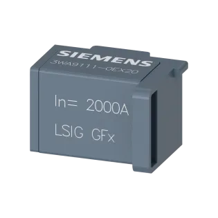Siemens 3WA9111-0EX20, Sentron 3WA, Açık Tip Güç Şalterleri için Toprak Kaçağı Korumalı Akım Modülü, 2000 Amper, Boy I-II-III Uyumlu