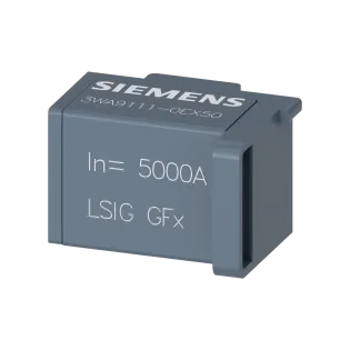Siemens 3WA9111-0EX50, Sentron 3WA, Açık Tip Güç Şalterleri için Toprak Kaçağı Korumalı Akım Modülü, 5000 Amper, Boy III Uyumlu