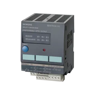 Siemens 3WL9111-0AT20-0AA0, Sentron 3WL, Açık Tip Güç Şalterleri için CubicleBUS Dijital Çıkış Modülü, Ayarlanabilir, Röle Çıkışlı