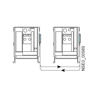 Siemens 3WL9111-0BB24-0AA0, Sentron 3WL, Çekmeceli Açık Tip Güç Şalterleri için Mekanik Kilitleme Modülü