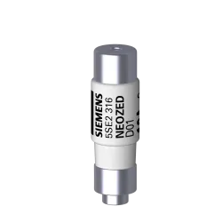 Siemens 5SE2310, Sentron Neozed, 10 Amper, Kartuş Sigorta, D01, gG Tip, 400 Volt AC, 50 kA