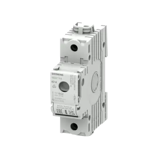 Siemens 5SG7113, Sentron Minized, 63 Amper, 1 Kutuplu, Kartuş Sigorta Yuvası, Neozed D02 Sigortalar için