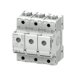 Siemens 5SG7133, Sentron Minized, 63 Amper, 3 Kutuplu, Kartuş Sigorta Yuvası, Neozed D02 Sigortalar için