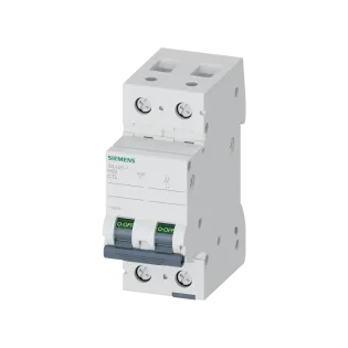 Siemens 5SL4213-7, Sentron 5SL, 13 Amper, 2 Kutuplu, C Tipi, Otomatik Sigorta, 10 kA, 2x13C