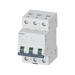 Siemens 5SL4305-7, Sentron 5SL, 0.5 Amper, 3 Kutuplu, C Tipi, Otomatik Sigorta, 10 kA, 3x0.5C
